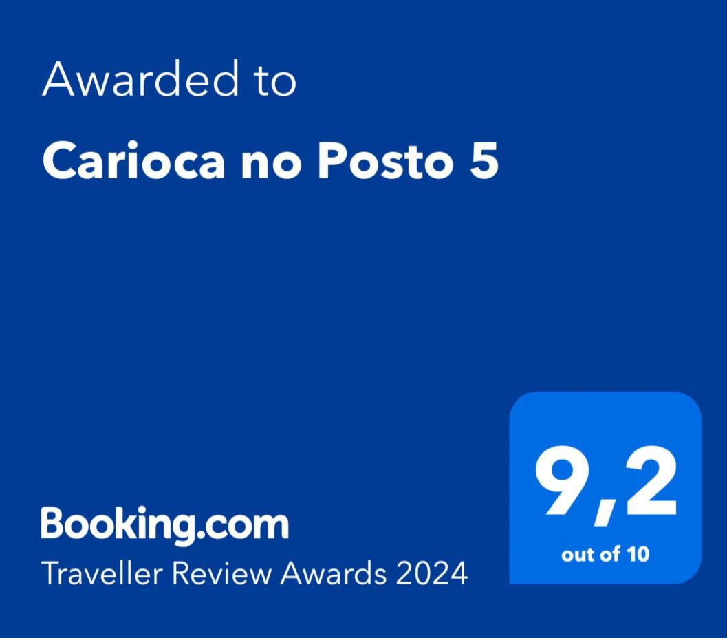 Carioca No Posto 5 Lejlighed Rio de Janeiro Eksteriør billede